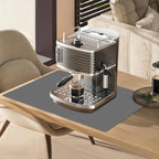 2 Pack 23.62"x15.74"(60cmx40cm) Silicone Kitchen Counter Mats, Heat Resistant Non-Slip Countertop Protector, Waterproof Nonstick Multipurpose Mat, Dark Gray