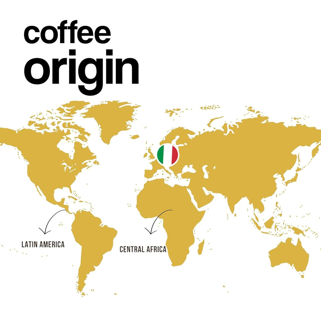 Dongiò Caffè Milano Blend - Whole Bean Coffee, Medium-Light Roast, Premium Coffee Quality, 2.2 Pounds (35.2 Oz - Pack of 1), Delicate Blend with a Very High Aromatic Profile, Sweet and Enveloping