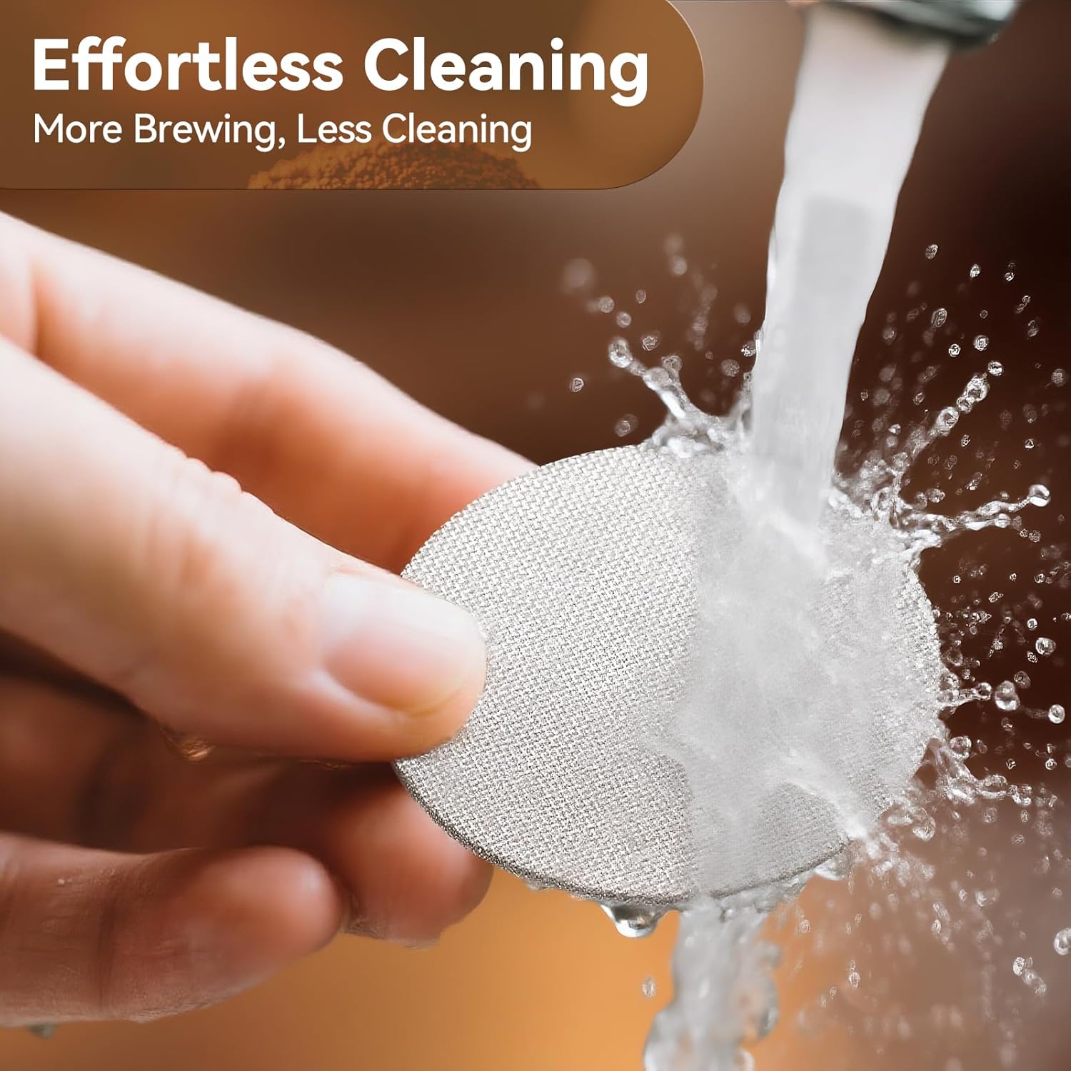 51mm Puck Screen 3 Pack, Reusable Espresso Screen 316 Stainless Steel, 1.7mm Thickness Portafilter Mesh 150μm Metal for Espresso 51mm Portafilter Filter Basket