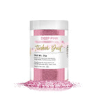 BAKELL Deep Pink Edible Glitter, 25 Grams | TINKER DUST Edible Glitter | KOSHER Certified | 100% Edible Glitter | Cakes, Cupcakes, Cake Pops, Drinks, Dessert Vegan Glitter & Dusts (25g, Deep Pink)