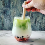 YUMBUCHA Boba Kit Set - DIY Boba Tea Making Kit with Classic Black Tea & Tapioca Pearls - Create 10 Delightful Drinks - Exquisite Loose Leaf Teabags Included - Boba Tea Gift Set for Tea Lovers