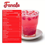 Fanale Watermelon Popping Boba Pearls, Vegan, Non GMO, Gluten Free, Fat Free, Perfect for Bubble Tea, Smoothies, Ice Cream, Desserts, and Beverages.