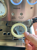 54mm Silicone Gasket Sealing Ring Compatible with Breville Espresso Machine 878/870/860/840/810/500/450/Sage 500/870/875/880/810/878 Grouphead Gasket Replacement BPA Free-2pcs