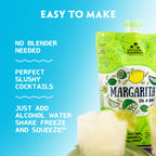 Lt. Blender's Margarita in a Bag - Margarita Mix - Each Bag Makes 1/2 Gallon of Frozen Margaritas – Non-GMO Cocktail Mix - No Margarita Machine Needed – Add Liquor, Wine or as a Mocktails (Pack of 1)
