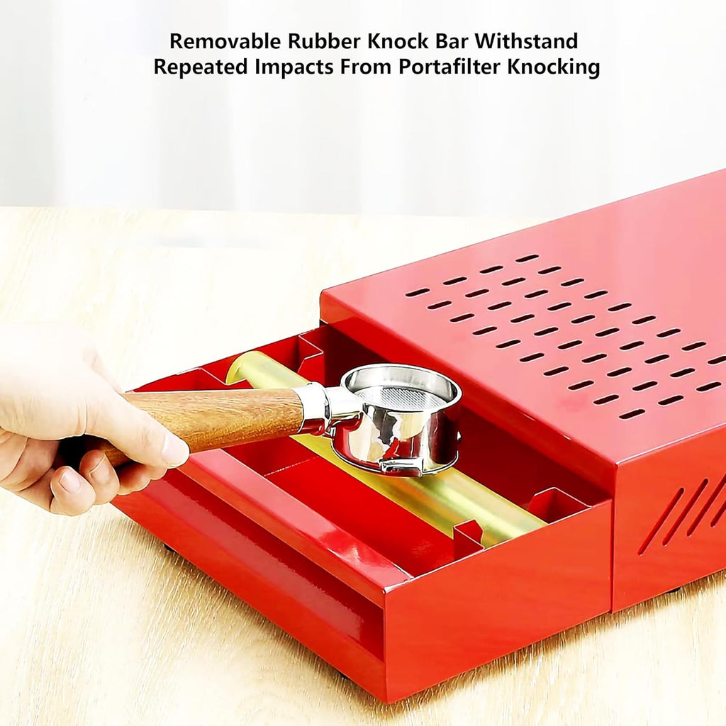 Coffee Knock Box Large Size Espresso Knocker Coffee Grounds Knock Drawer