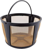 NRP Tall 14-cup Screen Basket Permanent Coffee Filter Replacement for KRUPS Coffeemaker EC422, 321-324 | Also fit other Drip Coffeemaker with Large Brew Section