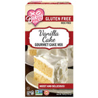 XO Baking Co. Gluten Free Vanilla Cake Gourmet Cake Mix; Non-GMO; Kosher; Rice Free; Soy Free; Dairy Free; Peanut Free; No Preservatives; No Artificial Flavors or Colors, 19oz
