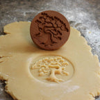 Wood Cookie Stamp, 2.5 Inch (Bonsai Pine CS-064)