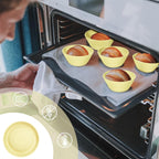 Silicone Banneton, Sourdough Bread Baskets (Set of 6, 5 Inch), Round Proofing Bread Bowls with Starter Kit, Bread Making Baking Supplies