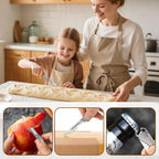 Bread Lame Dough Scoring Tool – Multi-Purpose Scoring Knife, Folding Bread Scorer Tool for Sourdough & Bread Baking with 10 Bread Razor Blades （Grey）