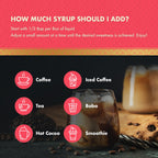 ChocZero Flavoring Syrup, Strawberry Flavor, Sugar Free Syrup for Drinks, Keto Friendly, 25.4 Fluid Ounces