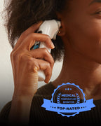 femometer Infrared Ear Thermometer for Adults & Kids, Highly Accurate, 1s Result, 30 Memory Recall, 3-Color Fever Alarm, with 21 Disposable Probe Covers & Storage Case