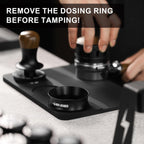MHW-3BOMBER 51mm Espresso Dosing Funnel & Puck Screen Set, Magnetic Dosing Rring & Reusable Filter kit Compatible with 51mm Bottomless Portafilter, Coffee Dosing Ring with Eppresso Puck DR7015-OS