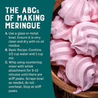 Judee's Gluten Free Complete Strawberry Meringue Powder Mix 11.4 oz - Just Add Water - Make Meringue, Cookies, Pies, Frosting, and Royal Icing - Great for Baking - No Preservative and Nut-Free