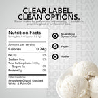 Dolce Flav Natural White Food Coloring – 2 oz Liquid Whitening Dye from Palm Oil with Graduated Dropper | Water-Soluble | For Frostings, Fillings & Beverages | Kosher | Made in USA