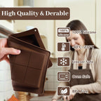 Yisquar Chocolate Bar Mold 2 Pack Dubai Mold 1 Inch Deep Silicone Chocolate Form Thick Candy Bar Form for Filling Pistachio DIY Chocolates Snacks