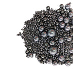 Edible Black Sugar Pearls Candy Sprinkles 120G/ 4.23Ounce Baking Cake Sprinkles Cupcake and Cake Topper Cookie Decorations Wedding Party Valentines Halloween Christmas Supplies