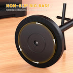 Coffee Mug Holder Tree, Upgraded 360° Rotated Cup Holder for Counter, Wood Mug Rack with 6 Hooks, Coffee Mug Organizer Station, Mug Stand Bar Accessories, Black