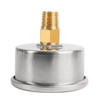 Glycerin Filled Pressure Gauge 160psi/11bar, Stainless Steel case, Brass Inside Construction, 2-1/2" dial, 1/4" NPT Back Connection.…