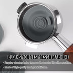 2Pack 54mm Espresso Backflush Cleaning Disc for Breville BES870XL/878/880/810BSS/840XL Machines,Professional Coffee Machine Accessories with Durable Silicone Compatible with Cleaning Tablets