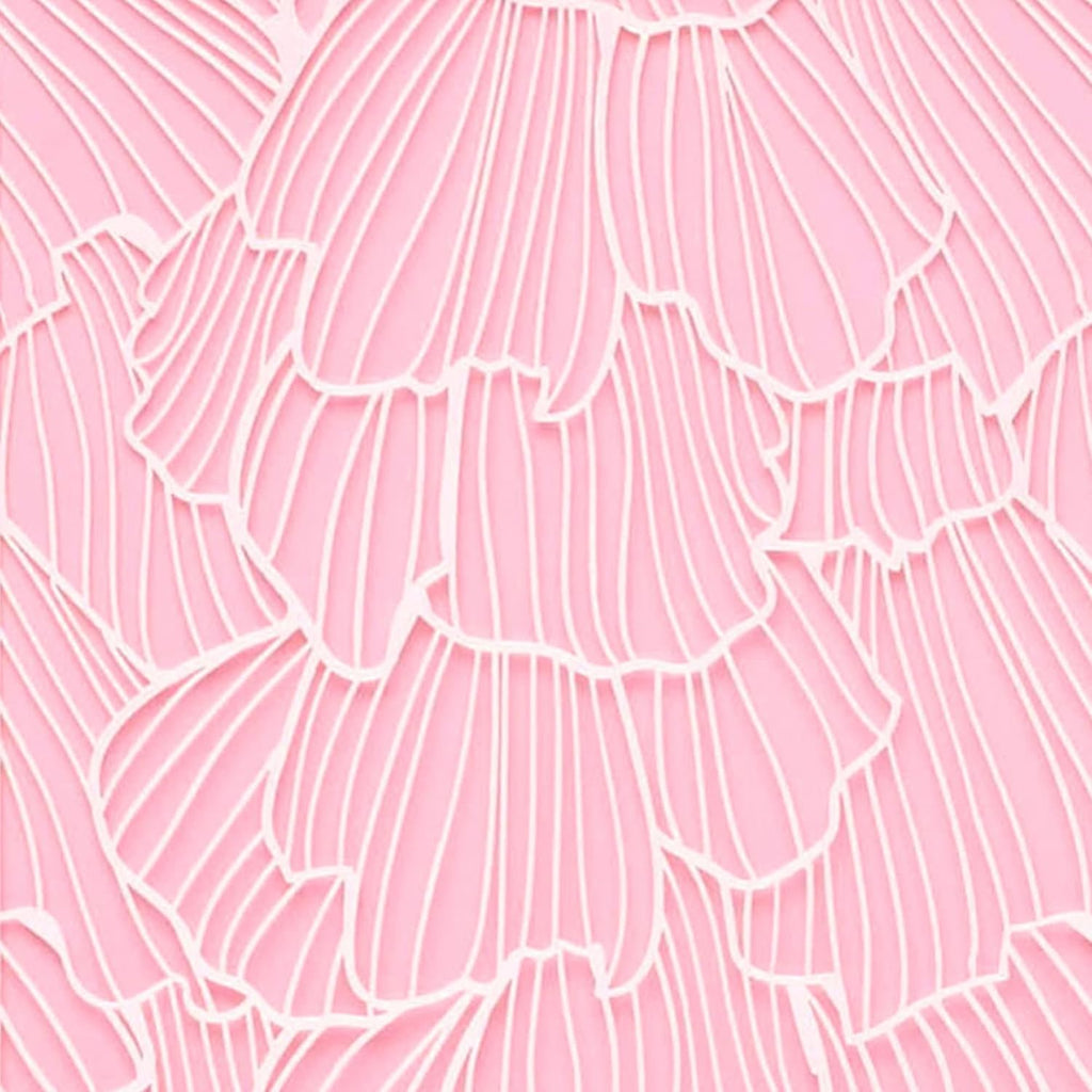 Cake Decorating Stencil for Tall Buttercream Cake, Royal Icing, Ganache, Paint, Airbrush (IZMA)