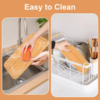 2 Pack Bamboo Trays Cheese Plate,10 Inch Rectangular Food Serving Saucer Wood Platte for Serving Food for Charcuterie Tea Coffee Snack Bread Fruit Appetizer Plant Pot