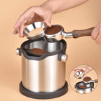 Stainless Steel Espresso Dosing Funnel Compatible with 58mm Portafilter