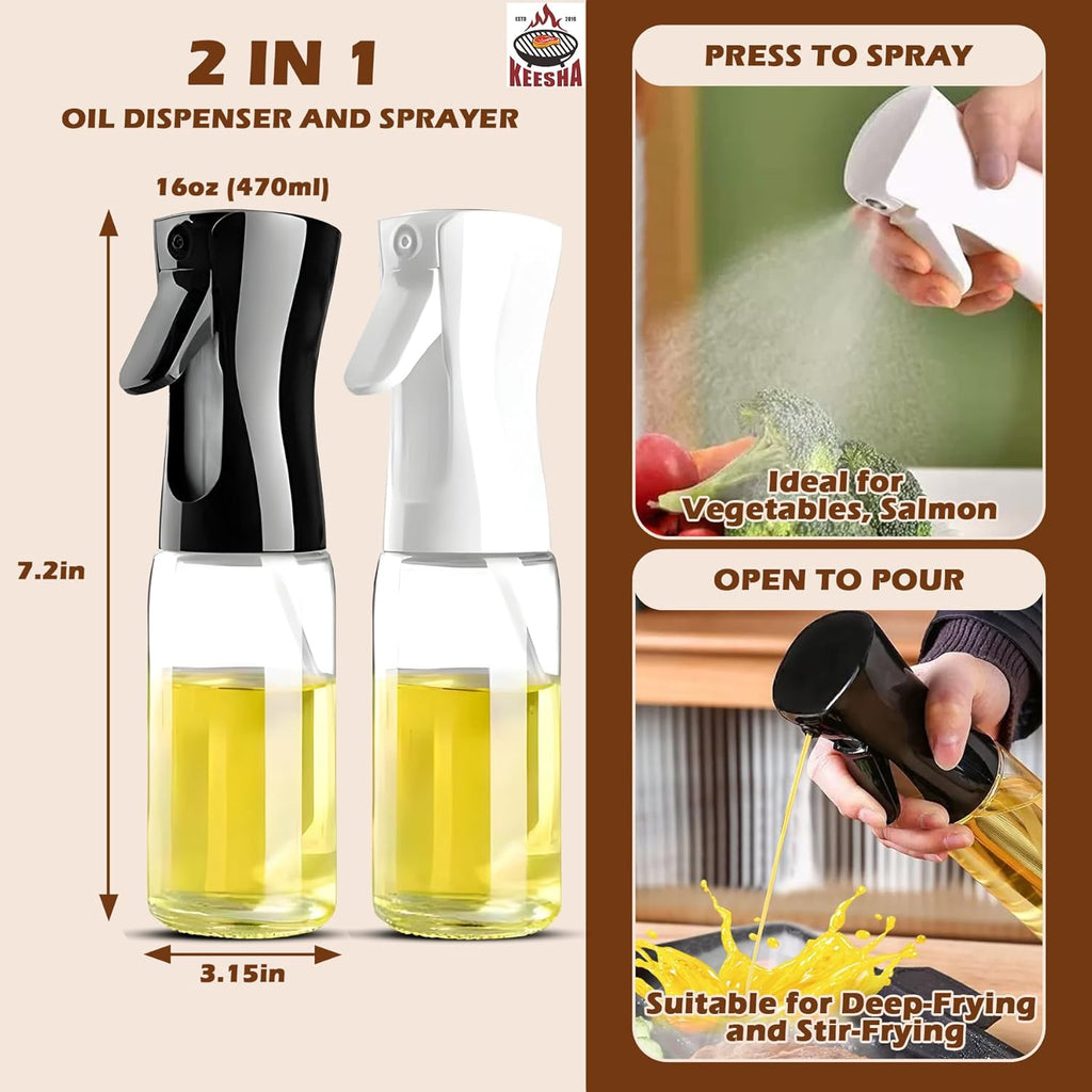 Cooling Racks Set with 2 x Dish Racks, 1 x 12" Basting Cover Dome and 2 x Oil Bottle, Premium 304 Stainless Steel Steamer & Canning Rack for Cooking and Baking