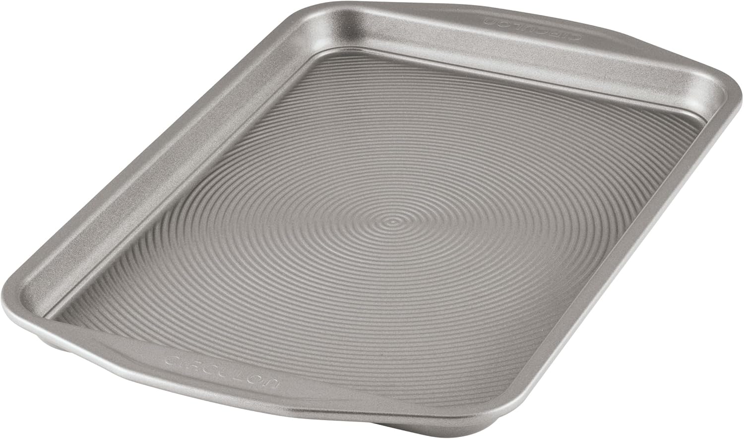 Circulon Total Bakeware Nonstick Cookie Baking Sheet, 10" x 15", Dark Gray