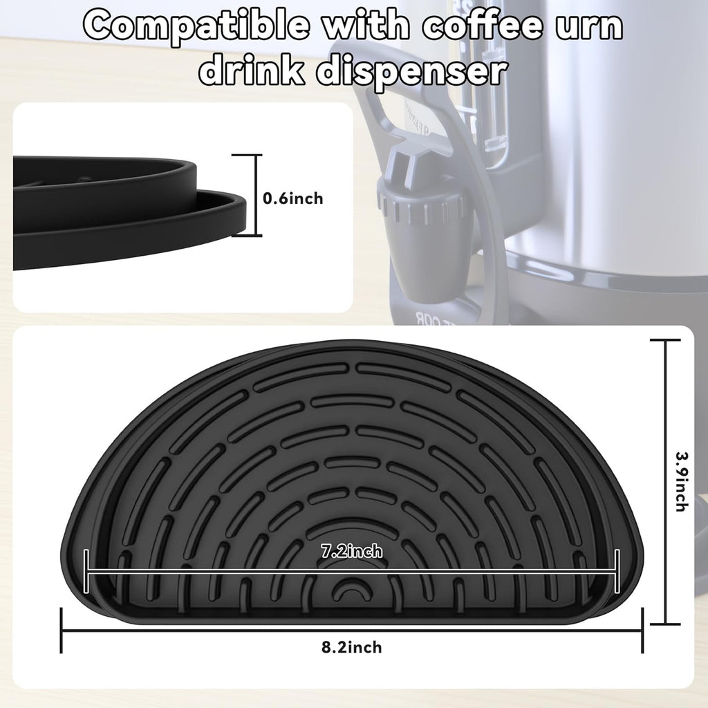 Coffee Drip Tray for Hamilton Beach 45 Cup Coffee Beverage Dispenser, Silicone Drip Pan for Drink Dispenser