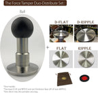 The Force Tamper Automatic Impact Coffee Tamper Adjustable Const Pressure and Autoleveling Duo-Distribute Set New (Ball, 54.00mm)