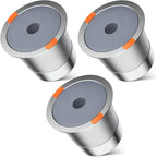 Reusable k Cup Coffee Filters,Universal stainless steel Refillable k Cups Filter Use for Keurig 2.0 and 1.0 Coffee Makers-brewers (3pack)