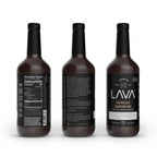 LAVA Premium Espresso Martini Mix, Cold Brew Espresso, 65mg Caffeine Per Serv., No Artificial Sweeteners, Colors, or Flavors, Espresso Martini Gift, 1-Liter (33.8oz) Glass Bottle