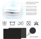 Golener Coffee Bar Mat,Under Coffee Maker Mat,23"x15"Coffee Tray Mat Under Coffee Machine,Rubber Coffee Maker Mat,Under Appliance Mats,Silicone Hot Mat for Coffee Machine,Dish Drying Mat, Marble Black