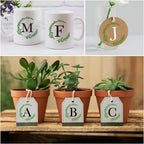 Small Letter Stencil for Cakes Cookie Decorating Stencils Reusable Alphabet Stencil on Baking Coffee Decorating Card Making (27 Letter Cookie)