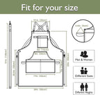 5 Pack Kitchen Apron, Work Apron, Canvas, Multiple Pockets, Gardening, Painting, BBQ, Artist, Carpenter, Sizes M to XXL, Olive