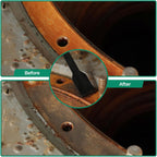 2PCS Carbide Scraper Set(1-1/4 inch & 5/8 inch),Super Gasket Scraper with Durable Tungsten Tip for Remove Gaskets, Carbon and More from Varied Surfaces