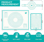 3PCS Silicone Bread sling & Silicone Baking Mat & Macaron Baking Sheet, Non-Stick Reusable Bread Making Tools for Kneading Dough Rolling Pastry and Baking Accessories