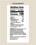 Finest Call Premium Strawberry Puree Drink Mix, 1 Liter Bottle (33.8 Fl Oz), Pack of 3