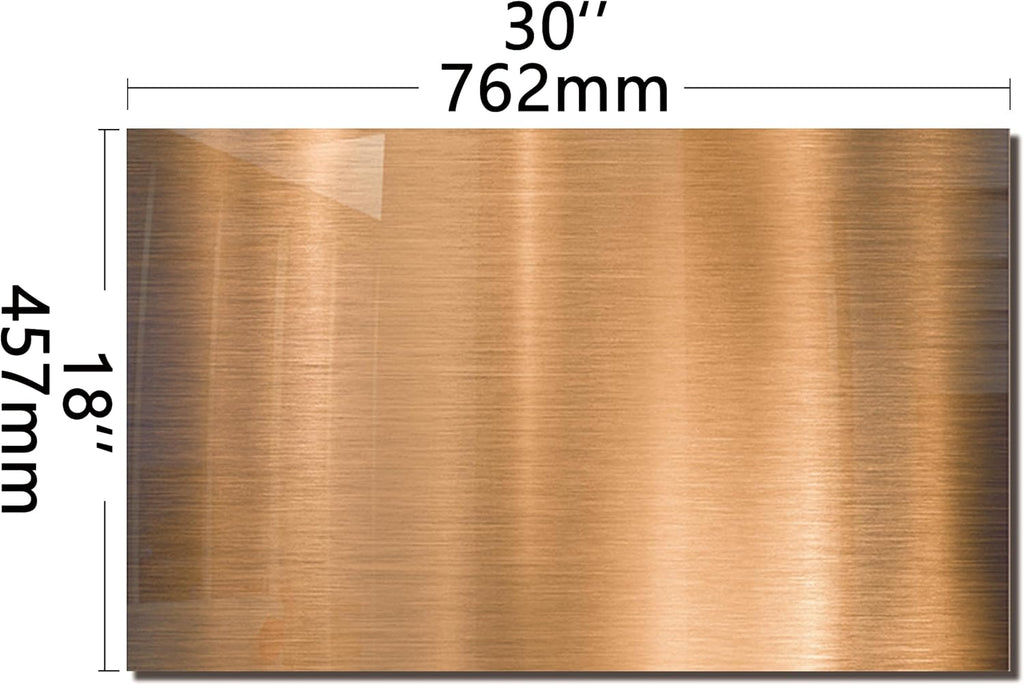 DAIFURONGE Tempered Glass Backsplash For Kitchen Behind Stove,Stove Backsplash Top Cover,Easy to Clean Glass Splashback, Sink Cover Splash Guard, Kitchen Wall Decor (30"x18"(76.2x45.72cm))