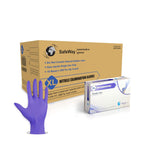 SafeWay Nitrile Gloves, 2000 Ct, X-Large, Powder-Free, Latex-Free, All-Purpose, Professional Disposable Gloves with Textured Fingertips for Medical Use, Food Prep, Cleaning, Tattoo & More