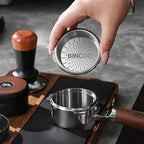 Bincoo Precision Espresso Filter Basket Compatible with 58mm Espresso Machine Portafilters,304 Stainless Steel Portafilter Basket for 16g/18g/20g,High-Precision Holes(16g - 58.5mm)