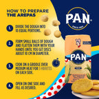 P.A.N. Yellow Corn Meal – Pre-cooked Gluten Free and Kosher Flour for Arepas (2.2 lb / Pack of 10)