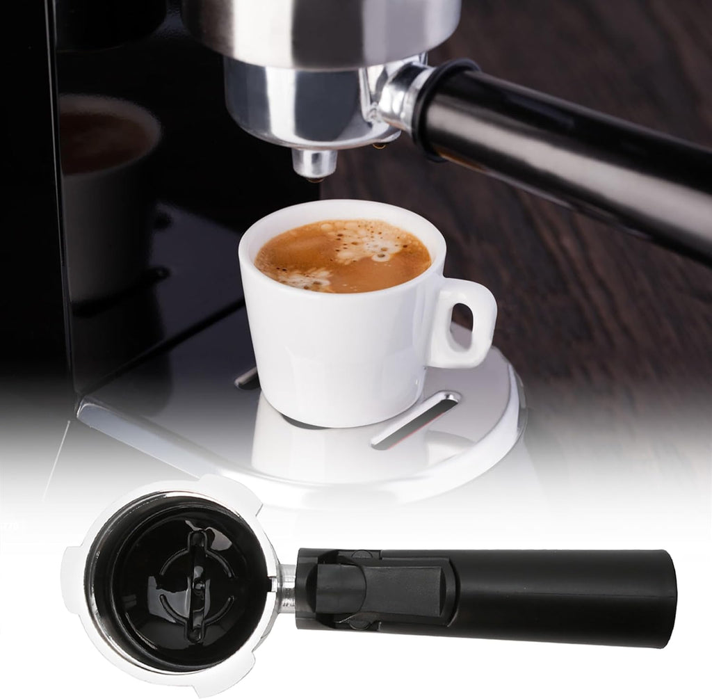 Coffee Espresso Machine Handle Replacement Parts, Cafe Bracket Handle for Lidl Silvercrest CM4621 CM4216 KF5002 KF500S Barista (for 51mm Portafilter Basket - Not included)