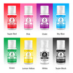 Gel Food Coloring 8 Colors x 0.7 oz Concentrated Gel Based Food Dye Vibrant Icing Colors Neon Food Coloring for Baking Cake Decorating Cookies Fondant