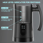Electric Milk Frother, 4 in 1 Milk Steamer283