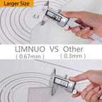 Silicone Pastry Mat Extra Thick Non Stick Baking Mat, Fondant Mat,Counter Mat,Dough Rolling Mat, Oven Liner, Pie Crust Mat