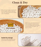 Pie Weights for Baking Crusts,Ceramic Baking Beans for Blind Bake,2.2 lbs Reusable Ceramic Stoneware,Suitable for Various Pies and Pastries,Comes with storage box,Perfect Pie Crust Baking Tools