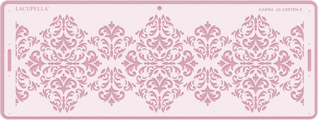 Long Border Cake Stencil, 4" x 12.75" (CARNA)