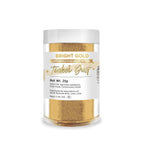 BAKELL Bright Gold Edible Glitter, 25 Grams | TINKER DUST Edible Glitter | KOSHER Certified | 100% Edible Glitter | Cakes, Cupcakes, Cake Pops, Drinks, Dessert Vegan Glitter & Dusts (25g, Bright Gold)